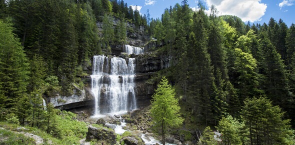 Cascate di Vallesinella nel Parco Naturale Adamello Brenta