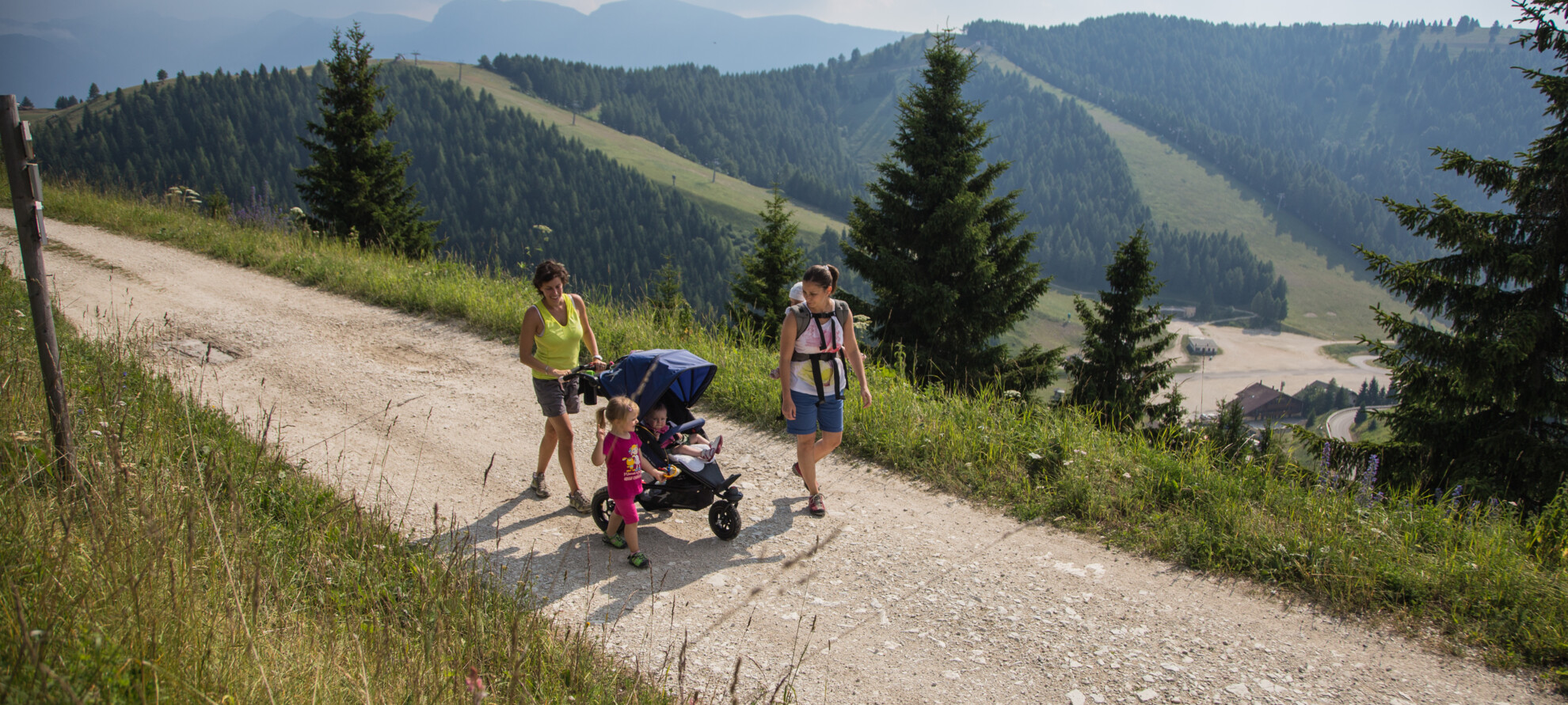 Out and about with the family