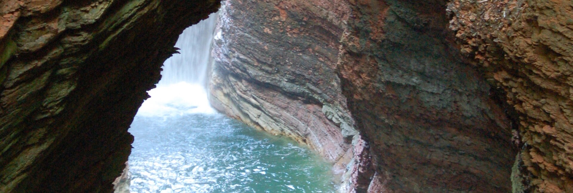 Il torrente Fersina nell'Orrido di Ponte Alto