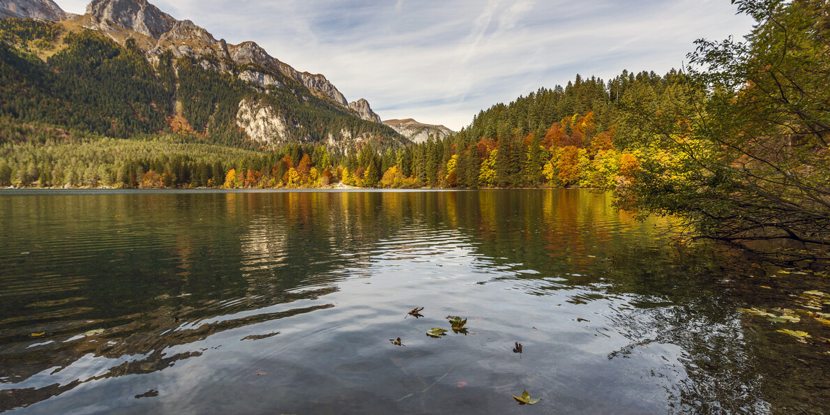 Tovelsee im Herbst