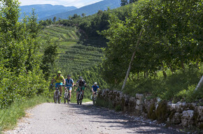 On the trail of the ValdiNonBike race | © APT Val di Non 