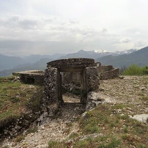 Campo trincerato del Nagià Grom | © Garda Trentino