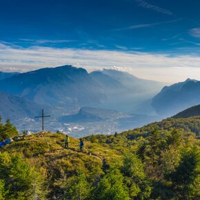 Panorama vom Gipfel des Biaina auf den Gardasee / Garda Trentino | © North Lake Garda Trentino 