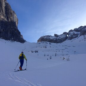 Scialpinismo in Val Gelada | © VisitTrentino
