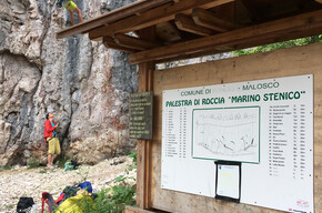 Falesia Marino Stenico - 36 Routen von 4c bis 7c | © APT Val di Non 