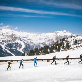 Sci alpinismo a Malga Fevri | © APT Madonna di Campiglio, Pinzolo, Val Rendena