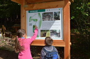 Wegweiser Rais | © APT Dolomiti di Brenta e Paganella