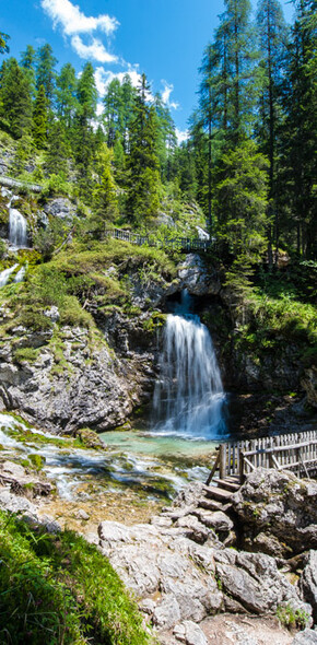 Vallesinella high waterfalls | © Madonna di Campiglio Azienda per il Turismo 