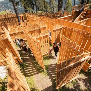 Labirinto "La tana di Buffy" ©Archivio Funivie Buffaure S.P.A. | © APT Val di Fassa