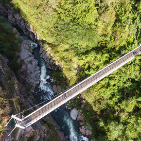Canyon del Limarò - suspension bridge | © North Lake Garda Trentino 