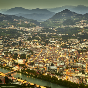 Panoramaterrasse von Sardagna "Busa degli Orsi"