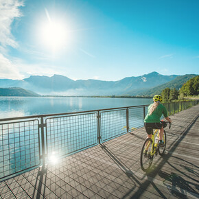 Pista ciclabile - lago di Caldonazzo | © Tommaso Prugnola