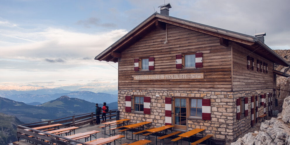 Val di Fiemme - Gruppo del Latemar - Cima Cavignon - Rifugio Torre di Pisa - Esterni | © Tom Klocker