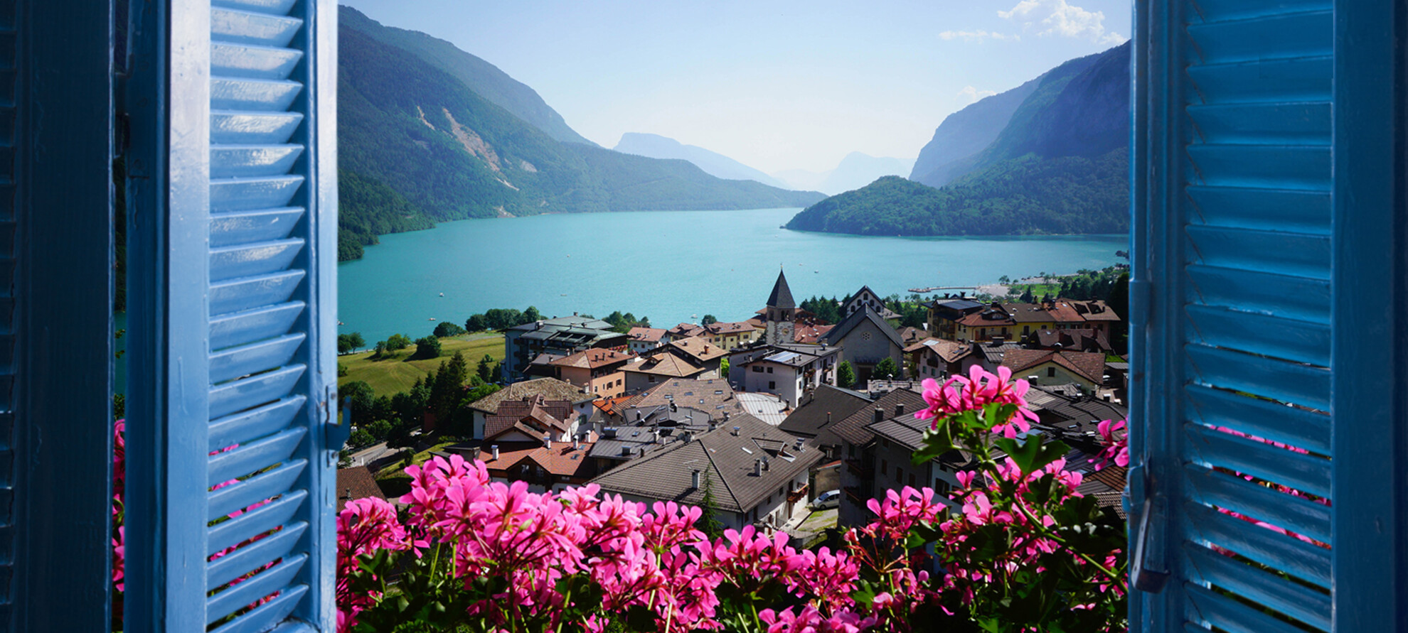 Lago di Molveno - camera con vista