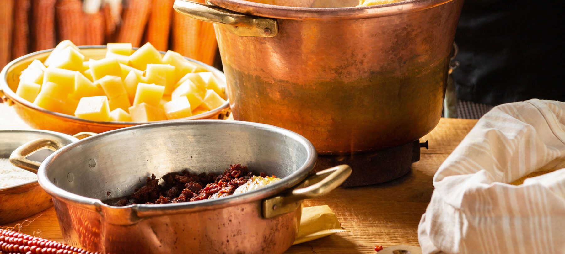 La ricetta della polenta carbonera