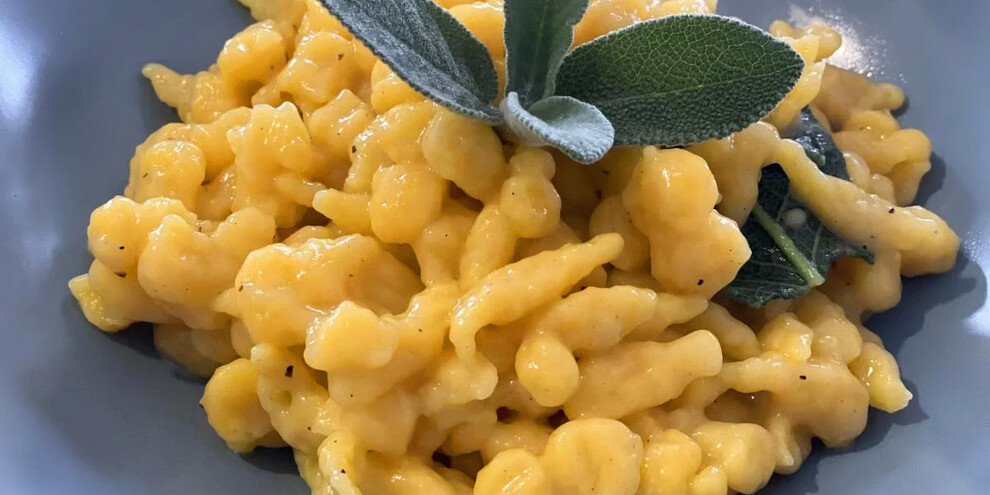 Spätzle di zucca