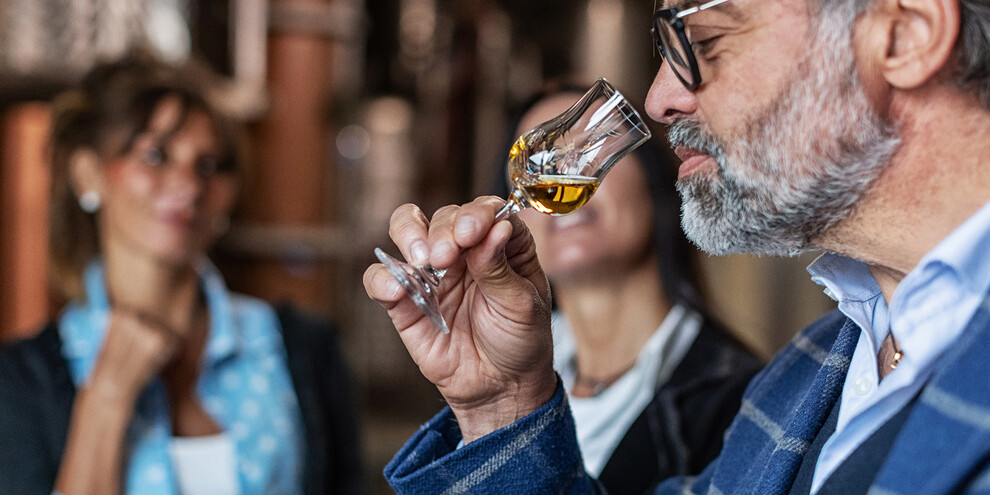 Degustazione i 5 sensi in distilleria