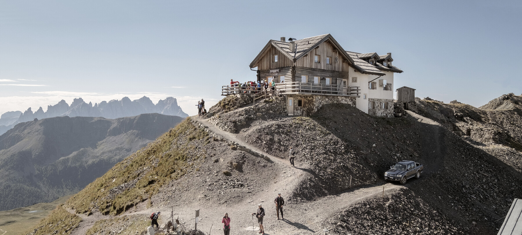 Der Freidensweg - Sentiero della Pace: 7 Abschnitt | Passo Rolle - Marmolada 