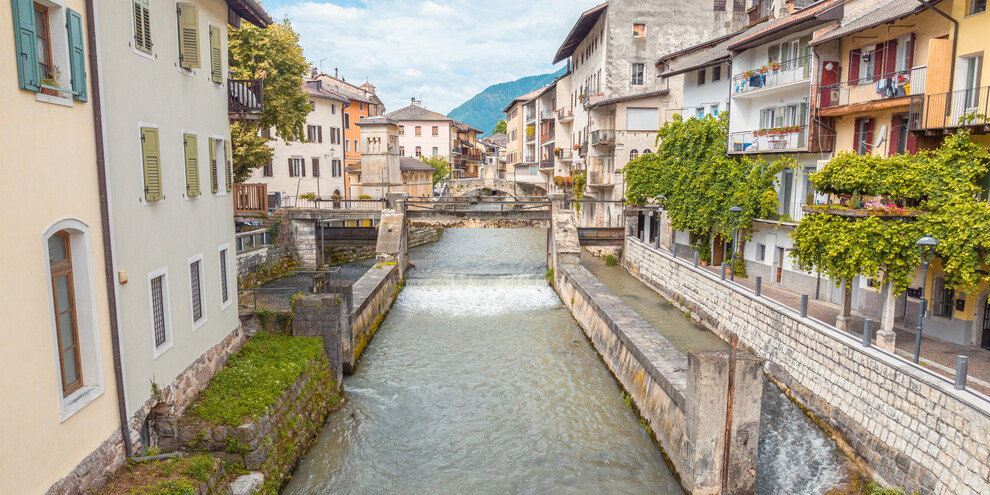 Borgo Valsugana, on the river banks