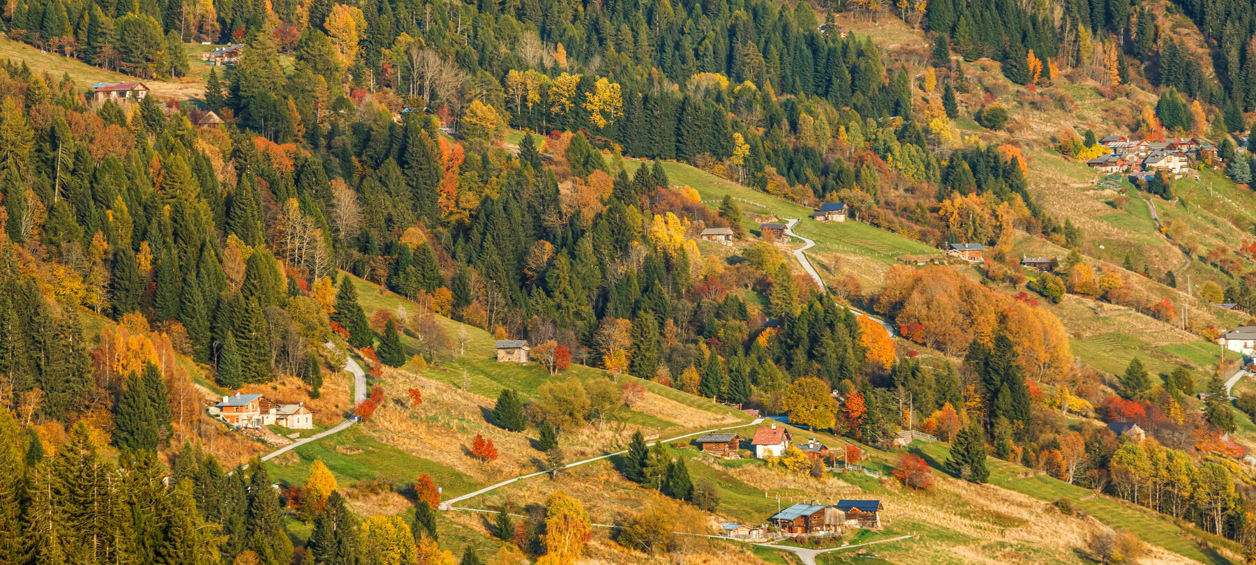 Dolina Mòcheni | Krajobraz Mòcheni