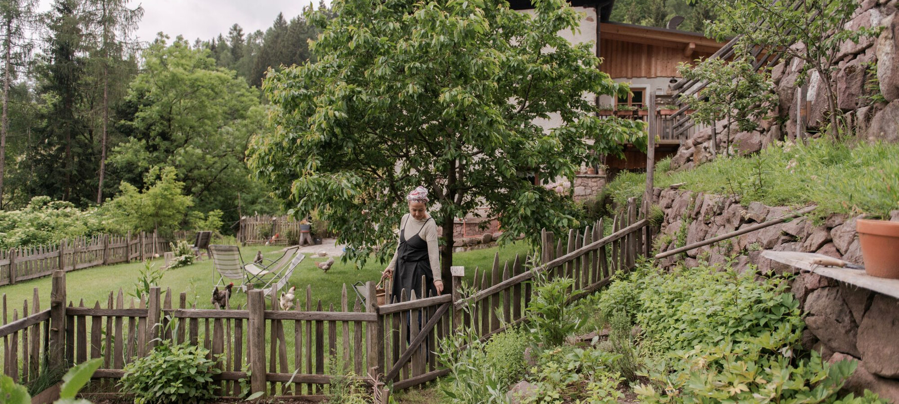 W Valle dei Mòcheni każde gospodarstwo ma cenny ogród