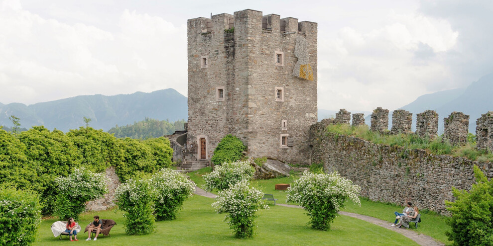 The "Neve e ospitalità" exhibition at Castel Pergine