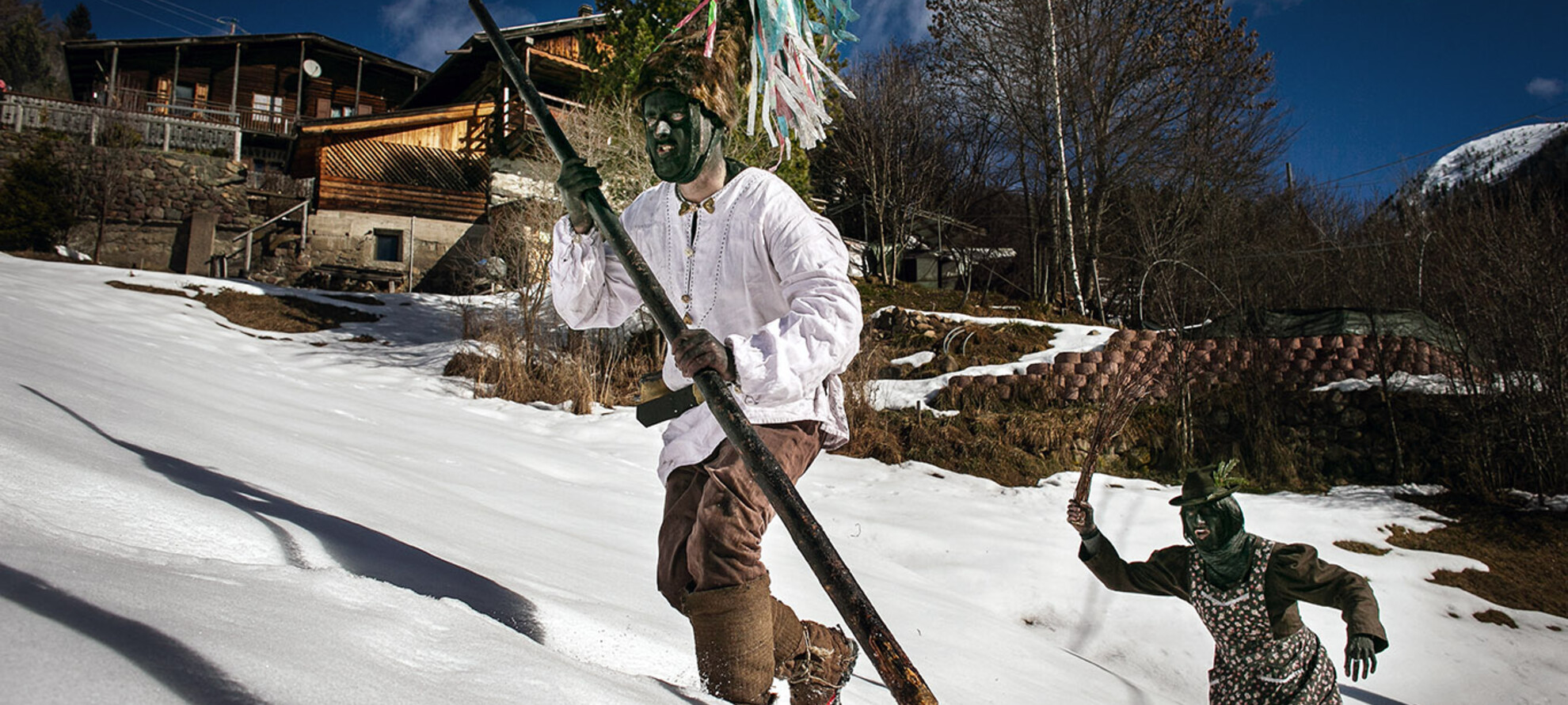 Valle dei Mòcheni - Carnevale mòcheno | © Daniele Lira - finanziato dall’Unione europea – NextGenerationEU