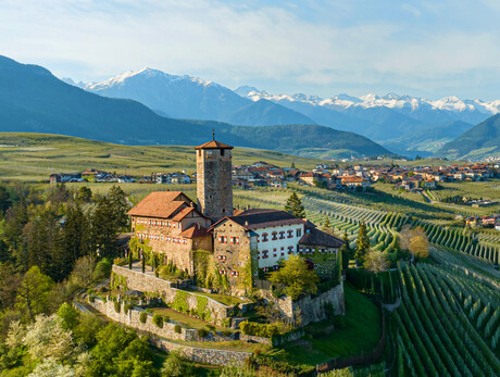 Tasting at the castle