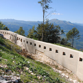 Der Schützengrabenwall - Trincerone 