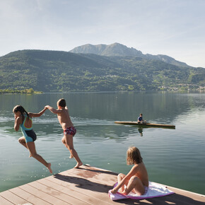 Vacanze in famiglia in laghi sicuri