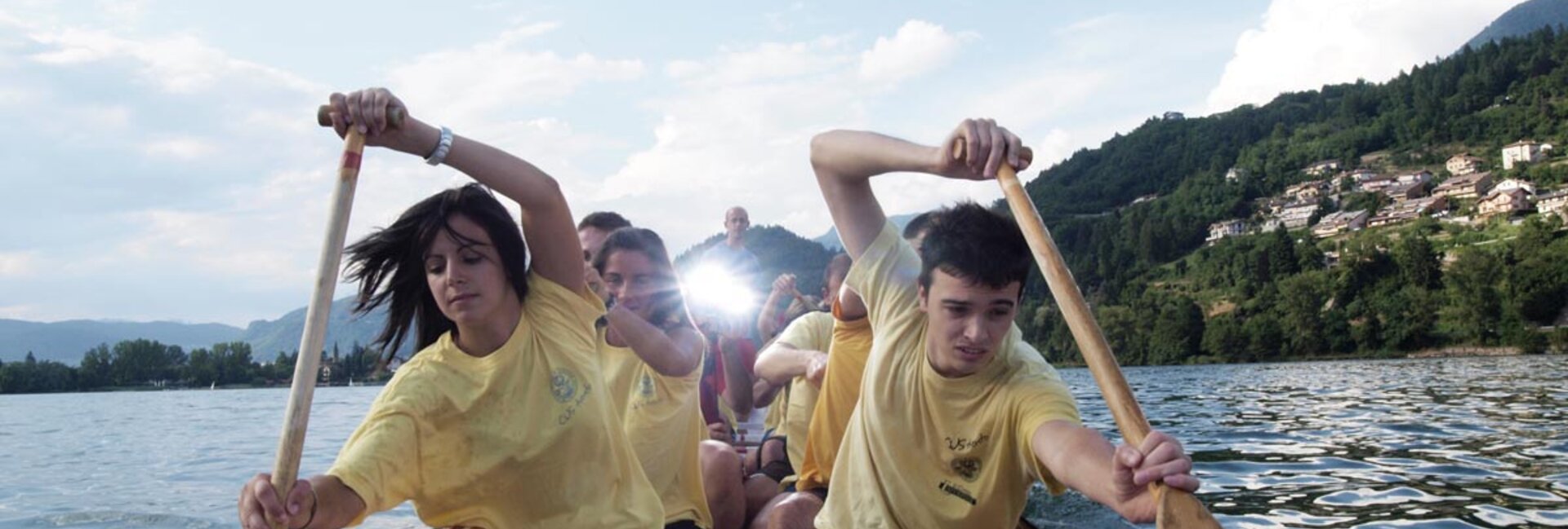 Caldonazzosee, Drachen-Boote 