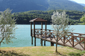 Valle dei Laghi - Lago di Cavedine - Pontile