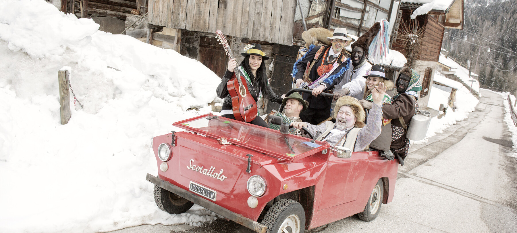 Karnawał w Dolinie Mòcheni