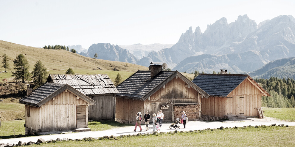 Zu Fuß zum Becken von Fuchiade