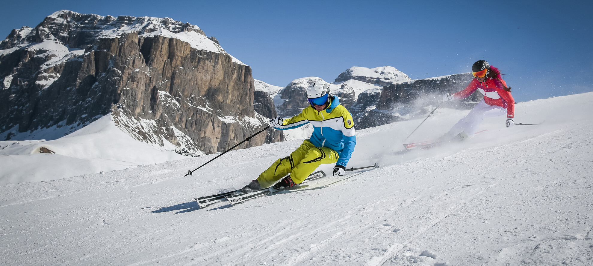 Skifahren im Trentino
