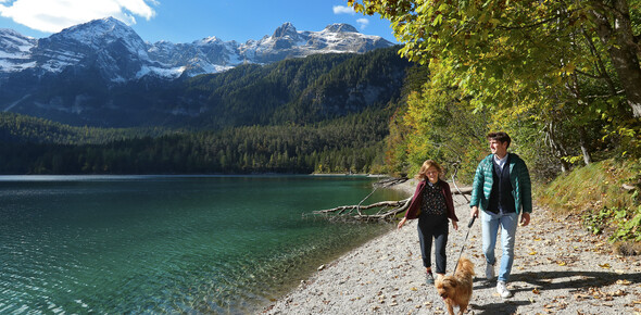 Lago di Tovel  - Wandern mit Hund