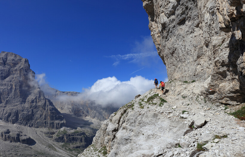 Madonna di Campiglio, Dolomiti di Brenta, rifugio Alimonta