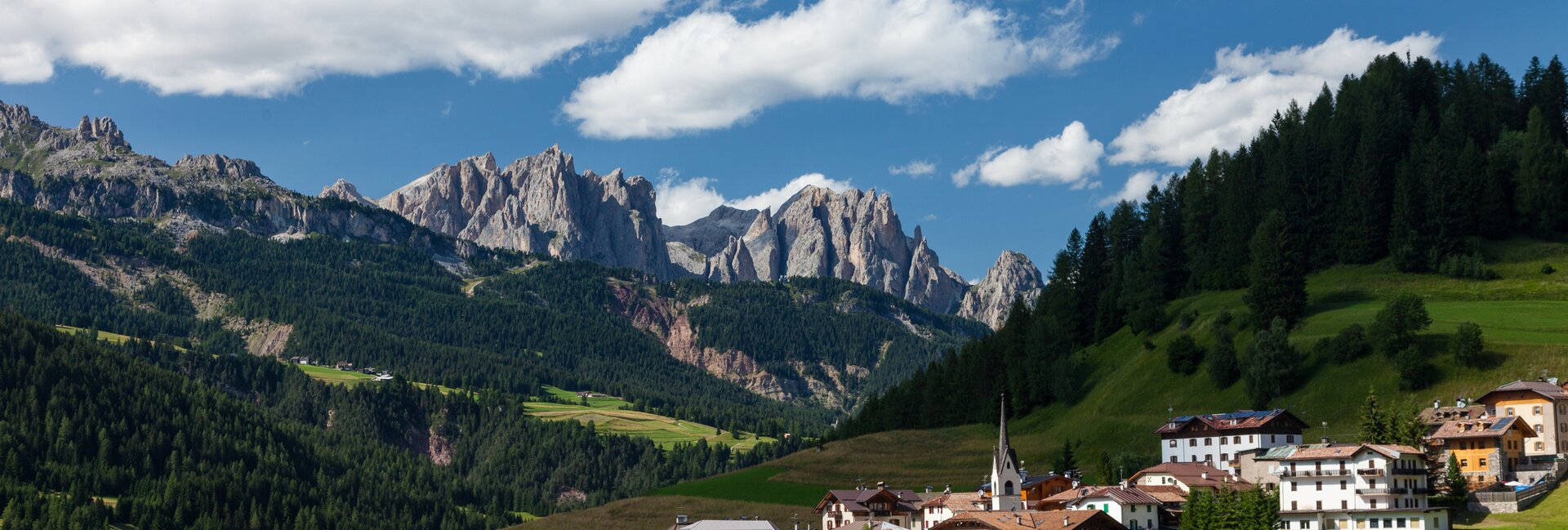 Val di Fassa - Moena - Am Fuße der schönsten Dolomiten des Trentino zu befinden