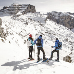 Madonna di Campiglio - Winterurlaub in Italien - Schneeschuhwandern