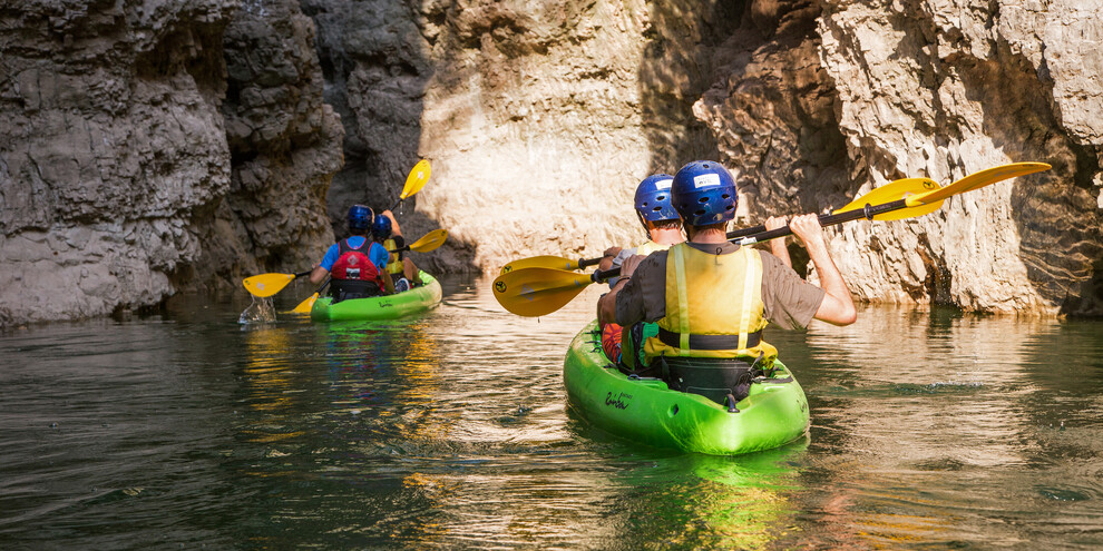 Kayaking on Rio Novella