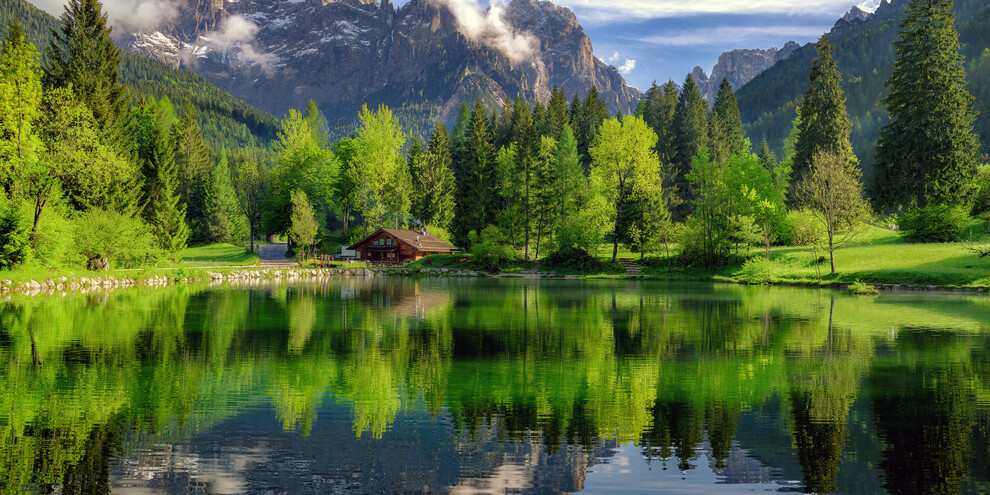 San Martino di Castrozza, the Path of the Muse Fedaie