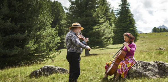 Val di Fiemme - Bocche - Malga Canvere - Alasdair Fraser, Natalie Haas