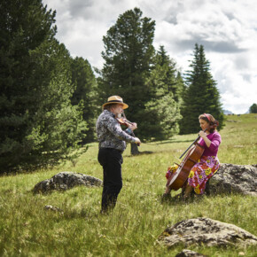 Val di Fiemme - Bocche - Malga Canvere - Alasdair Fraser, Natalie Haas