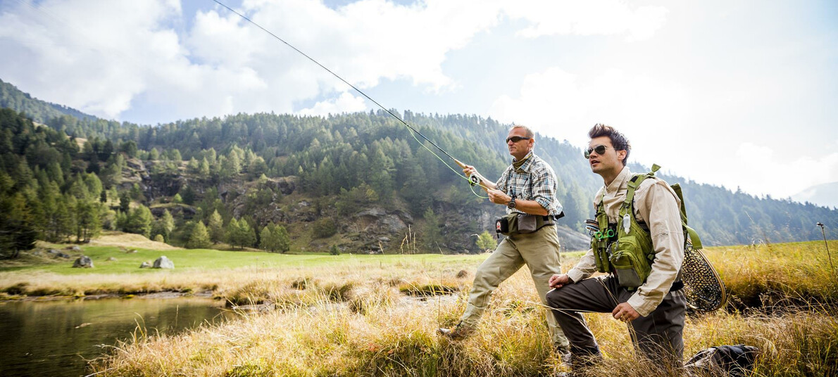 Fishing in Trentino
