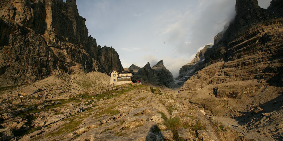 Перевал Гросте – убежище Такетт – убежище Брентей – Валлезинелла