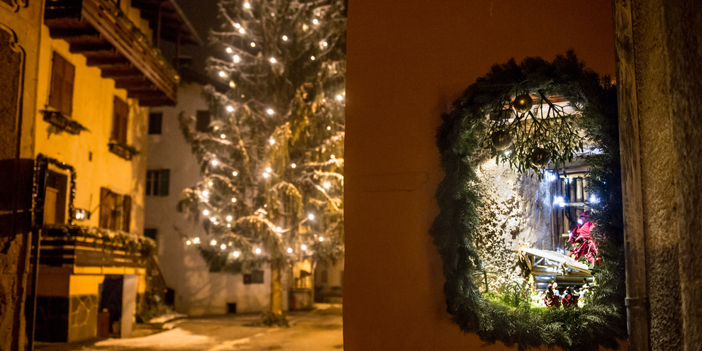 Weihnachtskrippen in den Dörfern