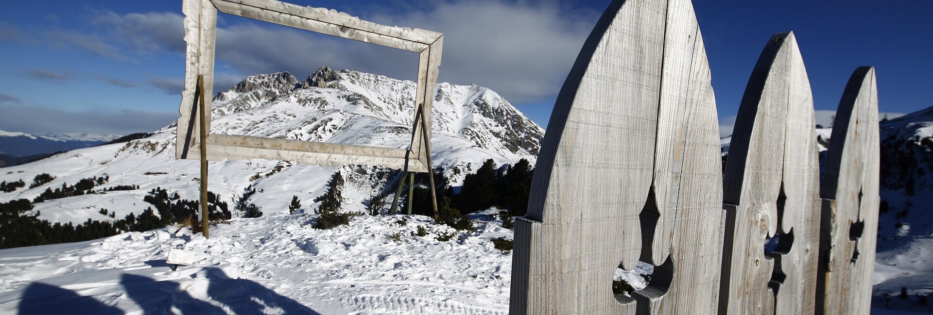 Spaziergang im Trentino im Winter | © RespirArt Pampeago - NATURA VIVA di Mauro Olivotto ph Federico Modica