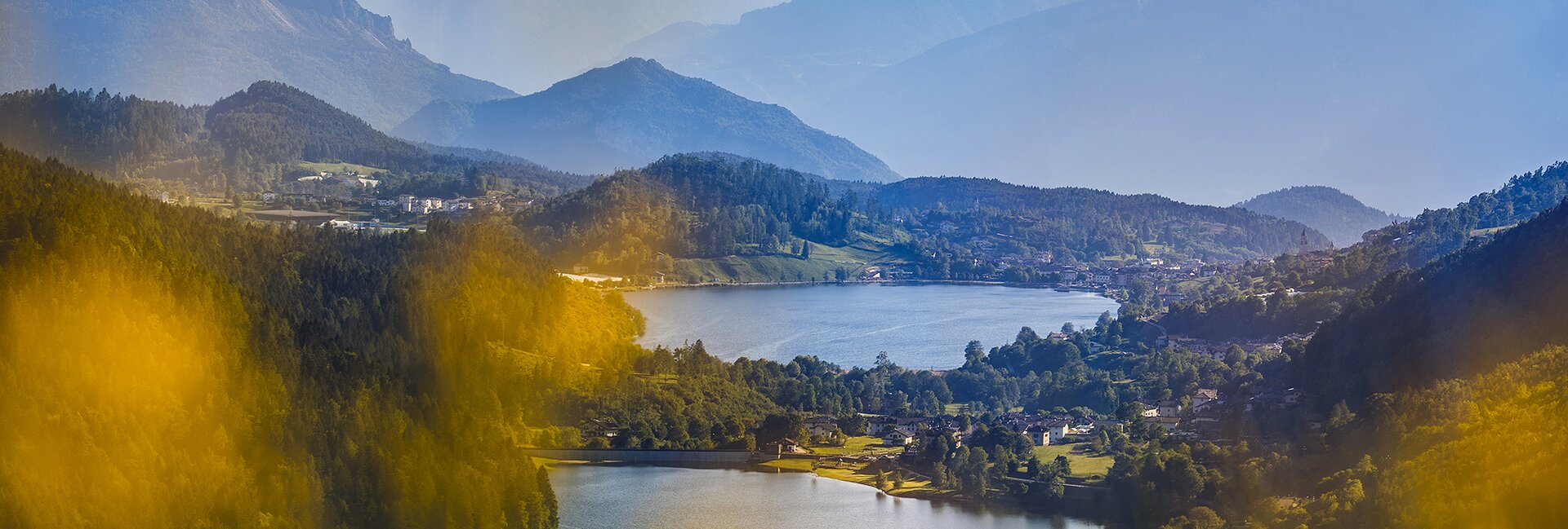 Trient, Monte Bondone und die Hochebene von Piné