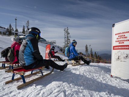 APT Val di Fiemme - Pista slittino Obereggen | © APT Val di Fiemme