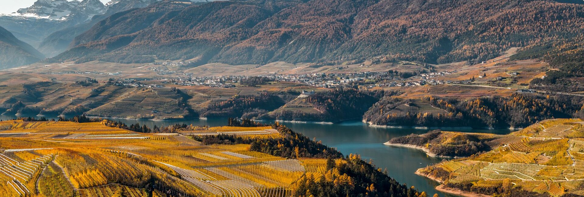 Lake Santa Giustina - The big dam in the valley of canyons